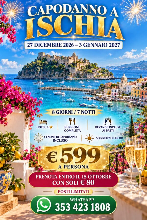 CAPODANNO 2027 A ISCHIA