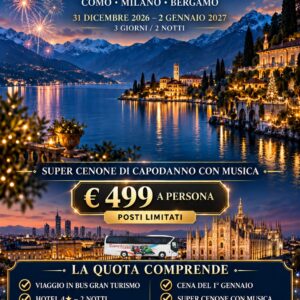 CAPODANNO 2027 SUL LAGO DI COMO